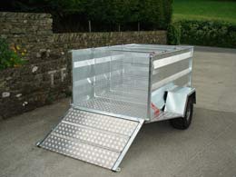 TF604 Double Axle trailer