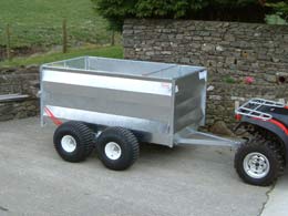 TF604 Double Axle trailer