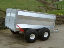 TF604 Double Axle trailer